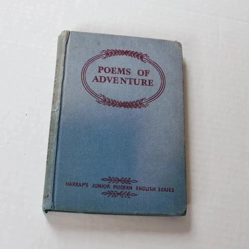 1953 Poems of Adventure Book